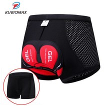 사이클링 반바지 빕 빕숏 KUWOMAX 저지 남성 자전거 마운틴 MTB 프로 5D 젤 패드 충격 방지 언더 팬츠 9D 속옷 여름 자전거복