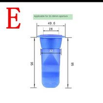 욕실 냄새 방지 누출 코어 실리콘 아래로 물 파이프 draininner 싱크 배수 단방향 배수 밸브 하수 코어, 전자 내부 32-38mm
