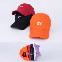 심플 엔와이 볼캡 야구모자 챙모자