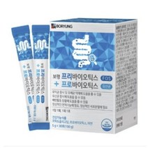 보령 프리바이오틱스 프로바이오틱스 유산균, 5g, 360개입
