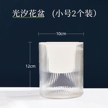 동양난 서양난 승진 화분 녹색 무 식물 자동 물 흡수 작은 디자인 감각 투명 수경 용기, 시멘트