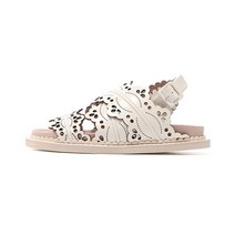 SIMONE ROCHA 시몬로샤 여성 컷아웃 디테일 샌들 크림 SLD360740