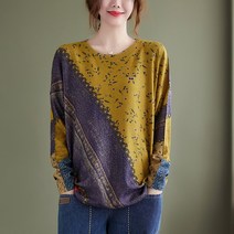플라워니트 가을 단아한 클래식 스웨터 여성 와이드 루즈핏 빅사이즈 슬림핏 이너 풀오버 후드 상의 2619519918