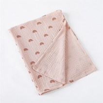 목화 얇은 여름 이불 솜 담요 토퍼 면화 아기 꽃 프린트 모슬린 기저귀 swaddle new born crinkle fabric 아기 유모차 커버