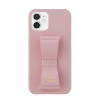 LANVIN en Bleu 랑방온블루 iPhone 12 mini 리본 케이스 스탠드 링 기능