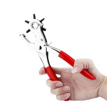논슬립 손잡이 벨트 구멍 타공기 공예 구멍내기 펀칭기 가죽 가방 일반 혁띠구멍 원형펀치 천공기 원형구멍 가방끈 펀치기구 혁띠