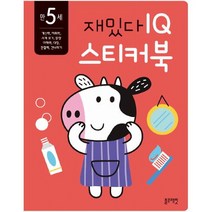 아이북 재밌다 IQ 스티커북: 만 5세, 단품없음
