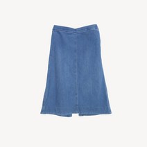UNIQLO 유니클로 A라인 뒷밴딩 데님스커트 WOMAN_L