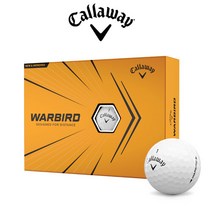 [캘러웨이(공)] [캘러웨이수입정품]워버드 2피스구조 골프공(1더즌12알), 색상:화이트1더즌12알