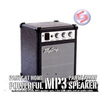 미니 앰프 레트로디자인 휴대용 mp3 (5W)파워 스피커 마이앰프 미니어쳐 인테리어 소품