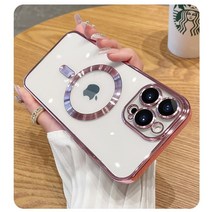 갤럭시노트20케이스 핸드폰 휴대폰 보호 케이스럭셔리 투명 마그네틱 맥세이프 무선 충전 케이스 아이폰 14