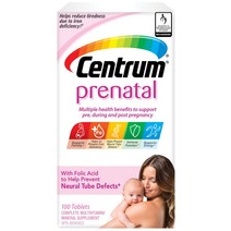 센트룸(Centrum) 임신전후 임산부 멀티 종합 필수 비타민 미네랄, 20.임신전후 임산부 100정 x 1병