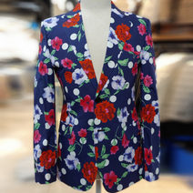 월드 플라워 남성 꽃무늬 자켓 트로트 무대 남자 블레이져