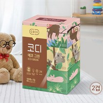 코디 에코그린 PTF03174N 2겹 180매 미용티슈 각티슈 (3개입), 1팩 (3개입)
