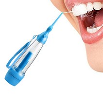 워터파워 펌프형 구강세정기 블루 세척기 물칫솔 관리, 단품, 본상품선택