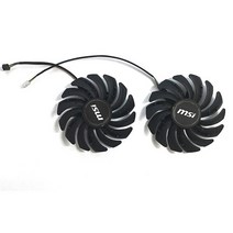 호환용 2pcs 87mm PLD09210S12HH 4Pin RTX2080 쿨러 팬 MSI Geforce RTX 2060 2070 2080 Super Ventus XS OC 그래픽, [03] PLD09210S12HH, 03 PLD09210S12HH