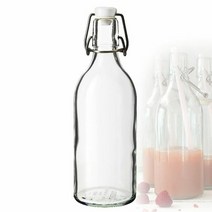 오너클랜 이케아 KORKEN 코르켄 유리병+밀폐마개 500ml, 베클 1