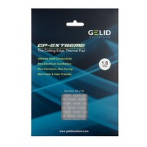 실리콘 서멀 고열 내열 구리스 오일 Gelid gp-extreme 고성능 열 패드 cpugpu 그래픽 카드 열 패드 마더보드 열 붙여넣기 멀티 크기, 120x120x1.0mm