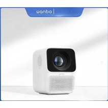 Wanbo T2MAX 소형 빔프로젝터 고화질 WiFi 무선 휴대용 올인원 홈 시어터