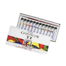 뻬베오 최고급과슈 20ml 12색 A B C + 붓1 세트