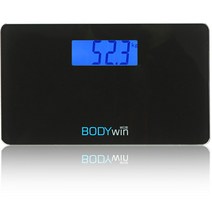 바디윈 미니 디지털 체중계, 블랙, BW022