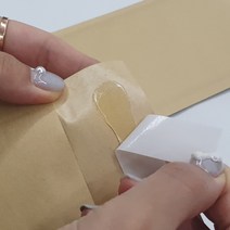 에어캡봉투 택배포장 크라프트 뽁뽁이 안전봉투 소 10p