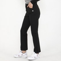 여성 골프웨어 여름 골프팬츠 옆트임 부츠컷 골프바지