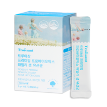 트루아상 프로바이오틱스 유산균 2g x 30포 1개월분, 60g, 1개