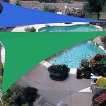 21세기트랜드 릴렉스 라이프 타프, A라인 PU 방수 직삼각 3X4X5 그린, 1개