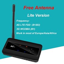 공유기 TIANJIE4G 모뎀 WiFi 휴대용 포켓 외부 안테나 포트 CRC9 핫스팟 라우터 LTE 무선 모바일잠금 해제 Sim 카드 슬롯