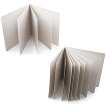 [조한스토어] 나만의 스크랩북 만들기 무지 하드보드지, 5매, 화이트