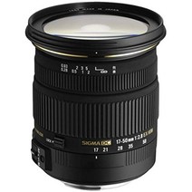 Sigma SIGMA 표준 줌 렌즈 17-50mm F2.8 EX DC OS HSM 니콘 용 APS-C 전용 583552, 1개, 상품명참조