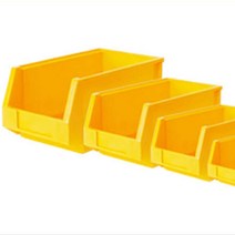 공구통 부품 함 낚시용품 공구 자재 정리 대 (노랑) 2호 플라스틱 적재 볼트 박스