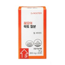 닥터루템 헤모어 락토 철분 비헴철 철분제 1박스, 옵션선택