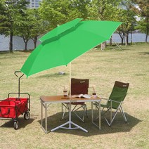 이세이브 몬스터 빅 파라솔 (240cm 꺾임형), 그린, 1개