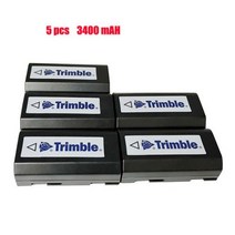 5pcs 3400mAh 74V Trimble 54344 배터리 2 pcs 4pcs Trimble RTK 배터리 5700 5800 MT1000 R7 R8 측량, 5 pcs  3400mAH