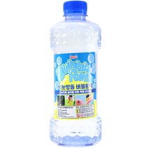 비눗방울 KC인증 버블 리필 용액 500ml, 단품