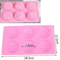 비누틀 꿀꿀벌 실리콘 비누 금형 Diy 수제 공예 3D 직사각형 6 가지 형태 만들기용 1 개, 05 as pic