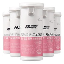 [공식판매처] 마스터바이옴 지노마스터 리스펙타 여성유산균, 30정, 5병