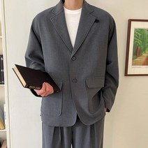 조군샵 스컬릿 오버핏 싱글 자켓_JK3785