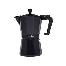 Primula 스토브 탑 에스프레소 커피머신 홈카페 라떼 커피메이커 모카 182889, 6 Cup_Black