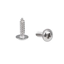 uxcell 2x8mm Self Tapping Screws Phillips Pan Head with Washer Screw 304 Stainless Steel Fasteners B, 1