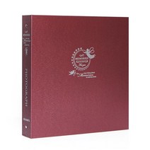 이콘앨범 바인더 백지포켓50매 사진 포토, 01.솔리드-와인