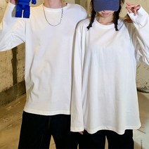 문컬렉션 긴팔 남성용 티셔츠 다양한 빅사이즈 티 쭉티 긴팔무지티 남자티 남성티 면티 라운드티 긴팔티셔츠 긴팔티 사계절티 남녀공용 홈웨어 이너티
