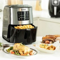 후지카 스마트아이언 메탈바디 대용량 에어프라이어 7L, FJ-7000D