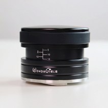 원두걸스 중력 디스트리뷰터 레벨링툴 58.5mm 커피 템퍼 윈드밀 푸쉬 탬퍼