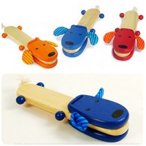 강아지 핸들캐스터네츠 두돌 선물 키즈 크리스마스