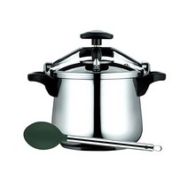 Fagor Classica Bomb Pressure Cooker 10L 인덕션 스팀 쿠커 익스프레스 스테인레스강 18/10 모든 Hob 유형 열 퓨즈 베이스 3 안전 시스템 포함