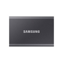 삼성전자 외장 SSD 정품 T7 500G 1T 2T+ 전자파차단스티커증정, 그레이, 1TB(전자파차단스티커증정)