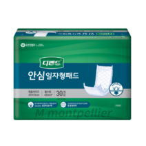 디펜드 남녀공용 안심 일자형 패드 성인기저귀 중형, 0  20 x 53cm(일자형), 30개입, 1개